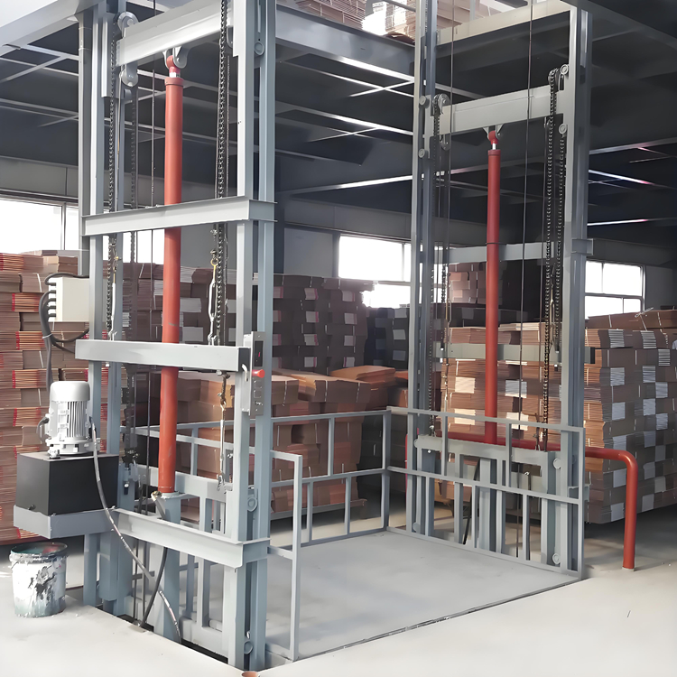 双臂导轨式升降机